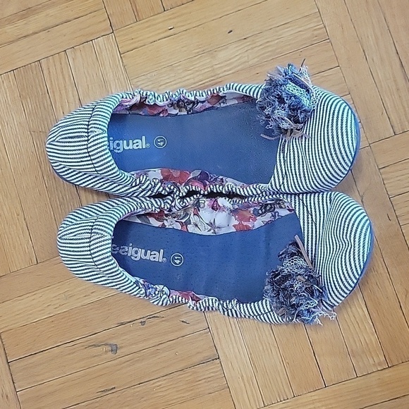 DESIGUAL Ballerina Flats 9.5 - Picture 2 of 4